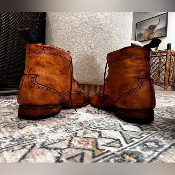 ED. G by Eduardo wingtip Oxford boots in good condition. - Picture 6 of 11